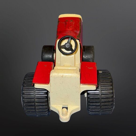 Vintage Tonka Garden Tractor No. 811002 Pressed Steel Plastic Red   A26 - Picture 2 of 10